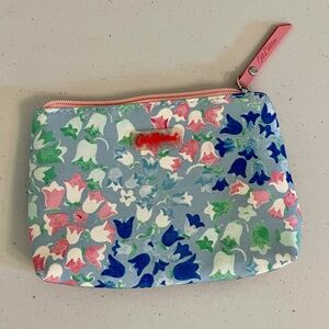 CATH KIDSTON Small Pouch 7", Lily of the Valley Print NEW